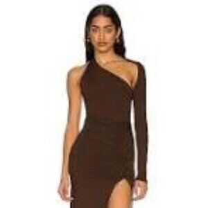 NEW Superdown Romona Maxi Dress in Chocolate